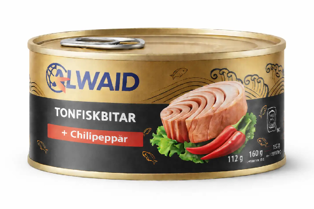 IMG_2071 Tonfisk i solrosolja stark 160g X 48ST - Bild 1