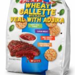 Ris kakor Veal with  Adjika flavoured wheat mini gallette 90 g x12st